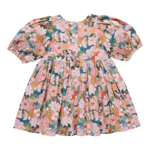 Evelyn Dress | Watercolor Floral