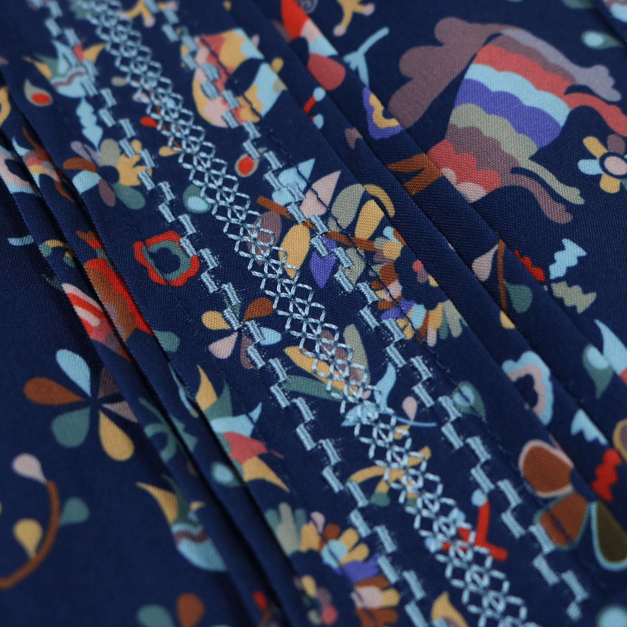 Short Sleeve Guayabera Shirt | Fall Otomi