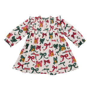 Jaipur Dress | Christmas Bows and Bells