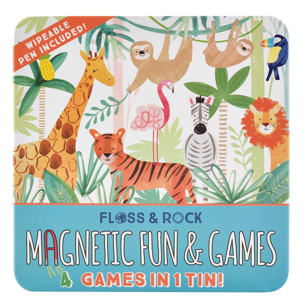Magnetic Fun and Games Tin | Jungle