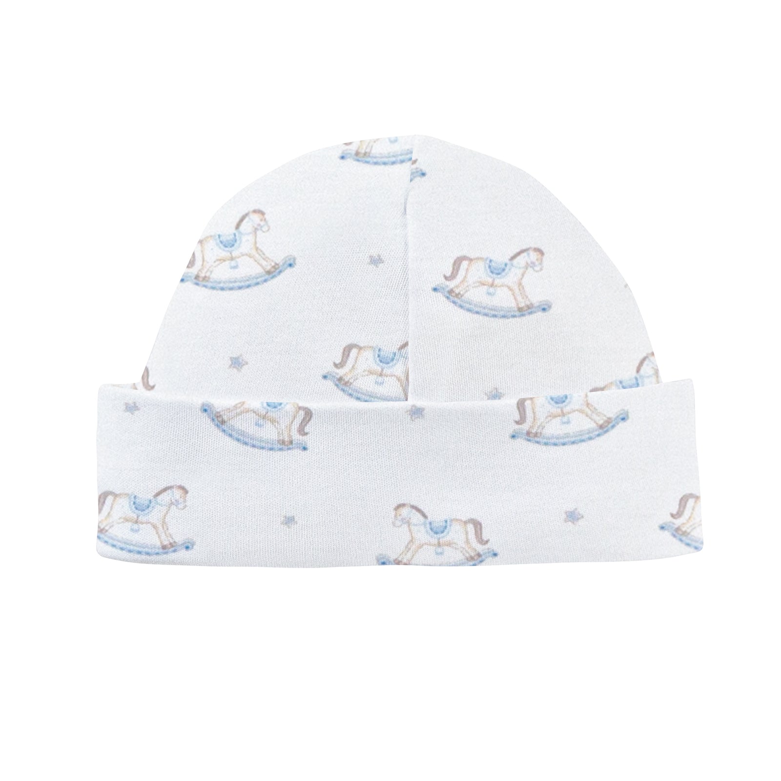 Tiny Rocking Horse Printed Round Hat