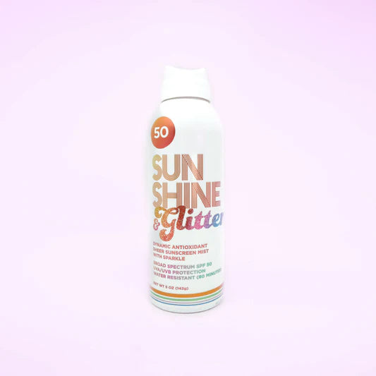 Sparkle Shimmer UPF 50+ Sport Sunscreen Mist