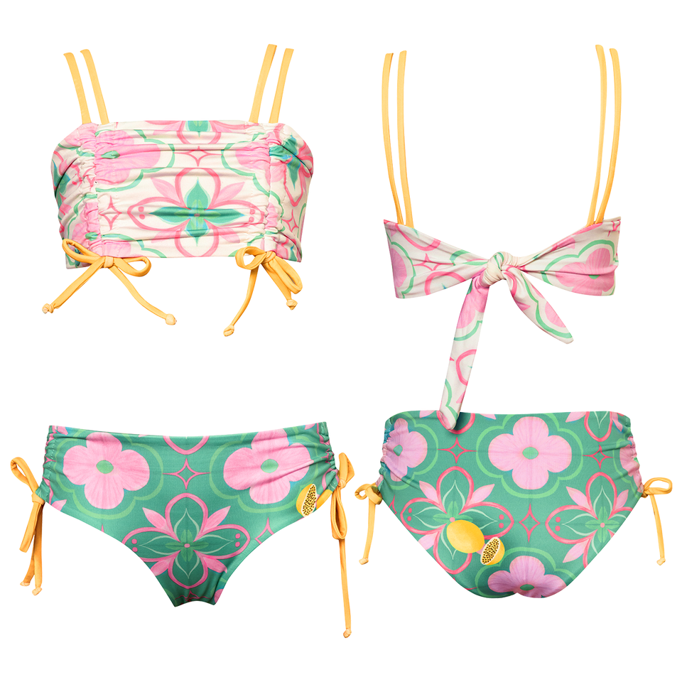 Girls Jess Bikini Swimsuit | Azulejo