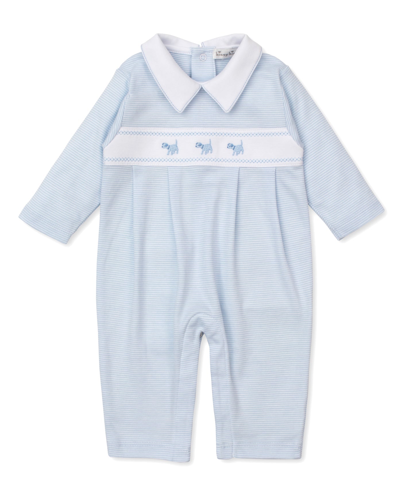 Classic Treasures FA25 Blue Stripe Playsuit