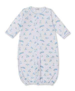 Blue Vintage Toy Treasures Convertible Gown