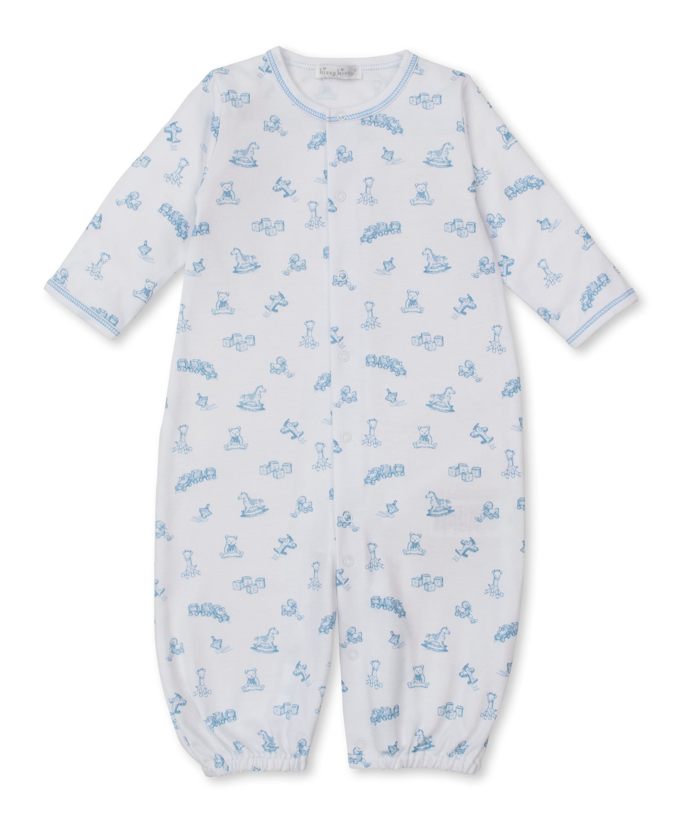 Blue Vintage Toy Treasures Convertible Gown