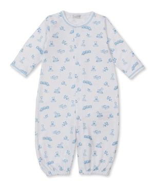 Blue Vintage Toy Treasures Convertible Gown