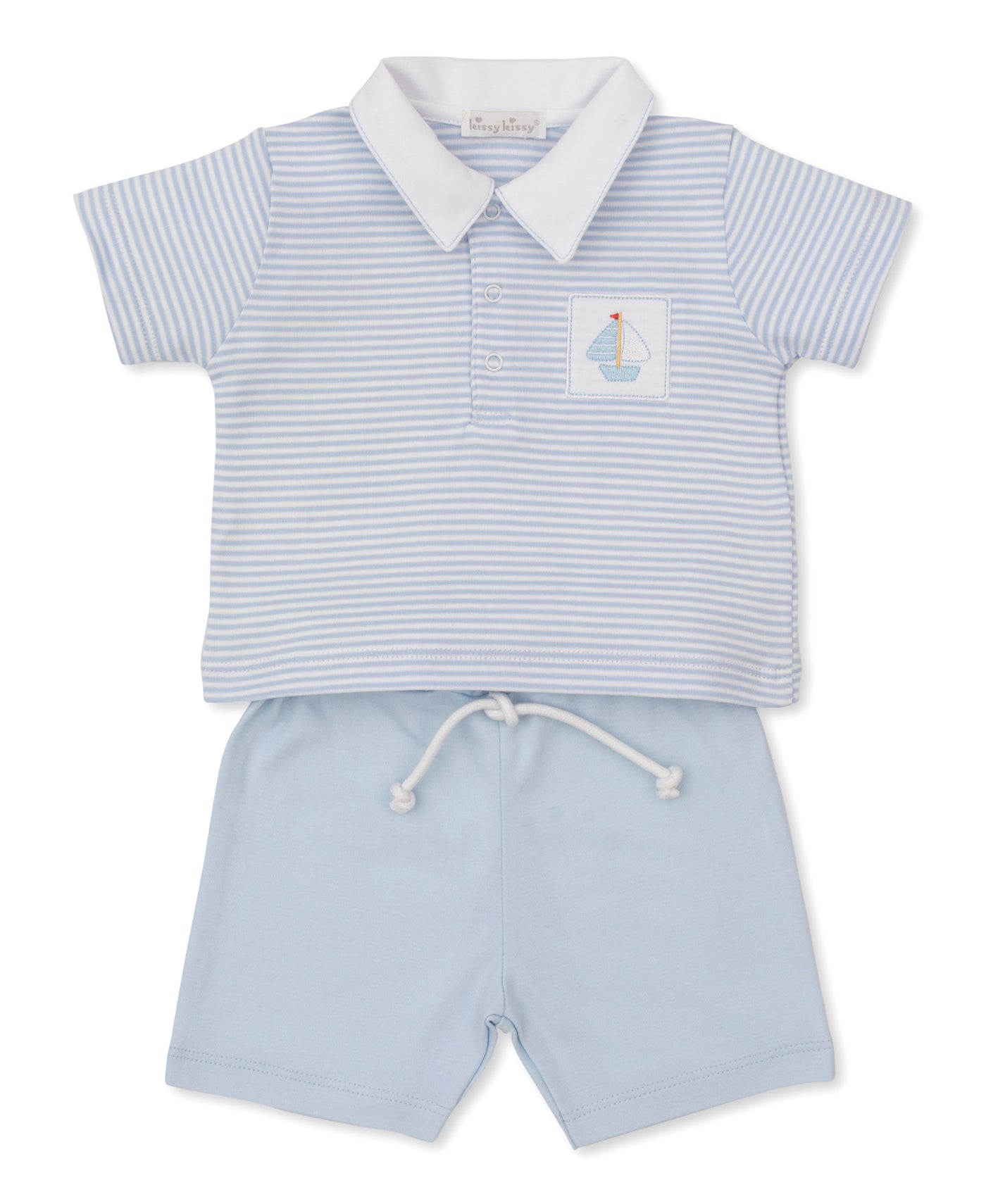 Saturday Regatta Blue Bermuda Set