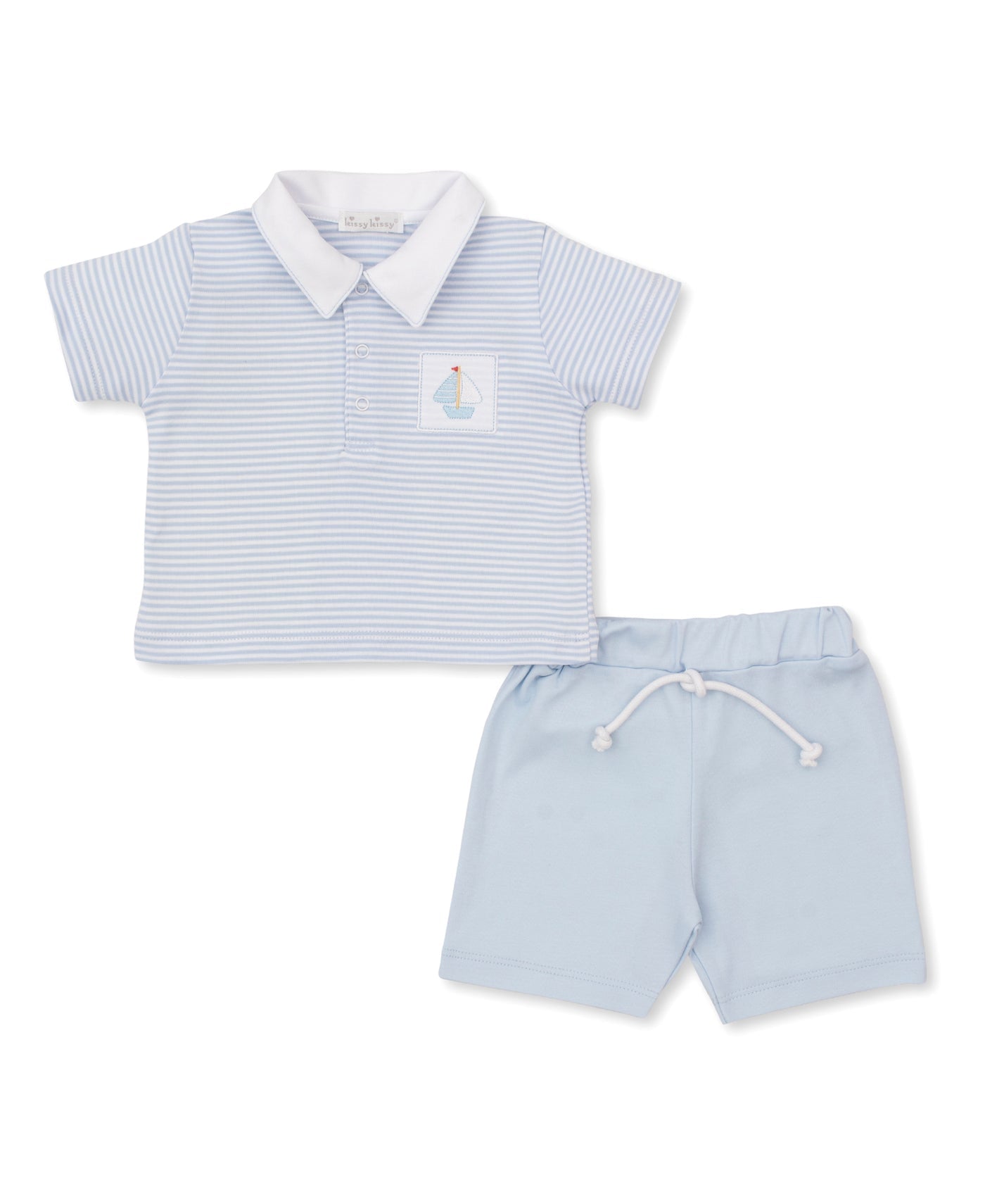 Saturday Regatta Blue Bermuda Set