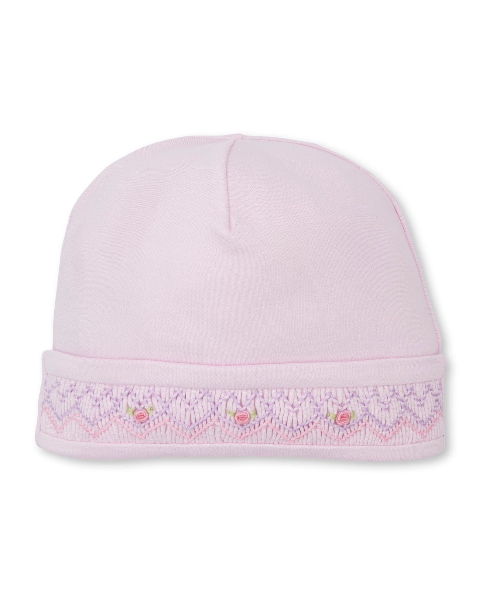 CLB Summer Bishop Pink Hat with Hand Smocking