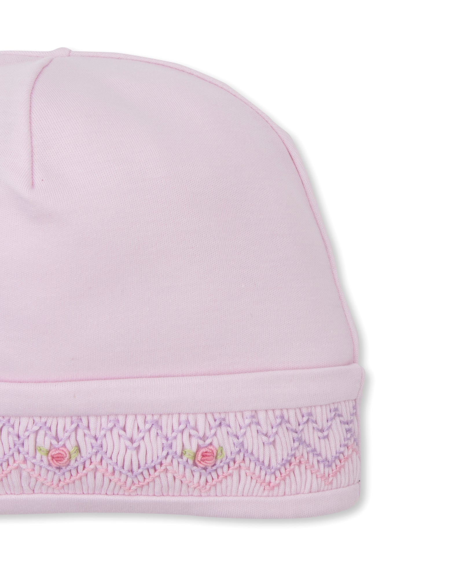 CLB Summer Bishop Pink Hat with Hand Smocking