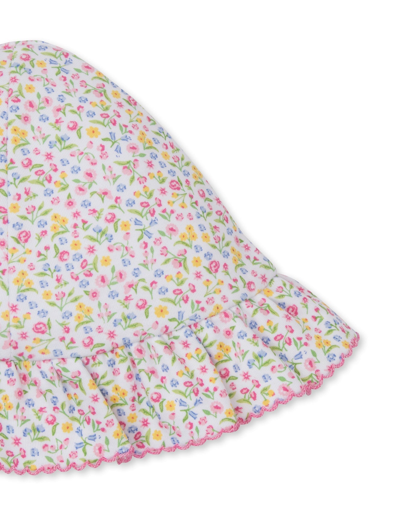 Garden Trellis Floral Floppy Hat