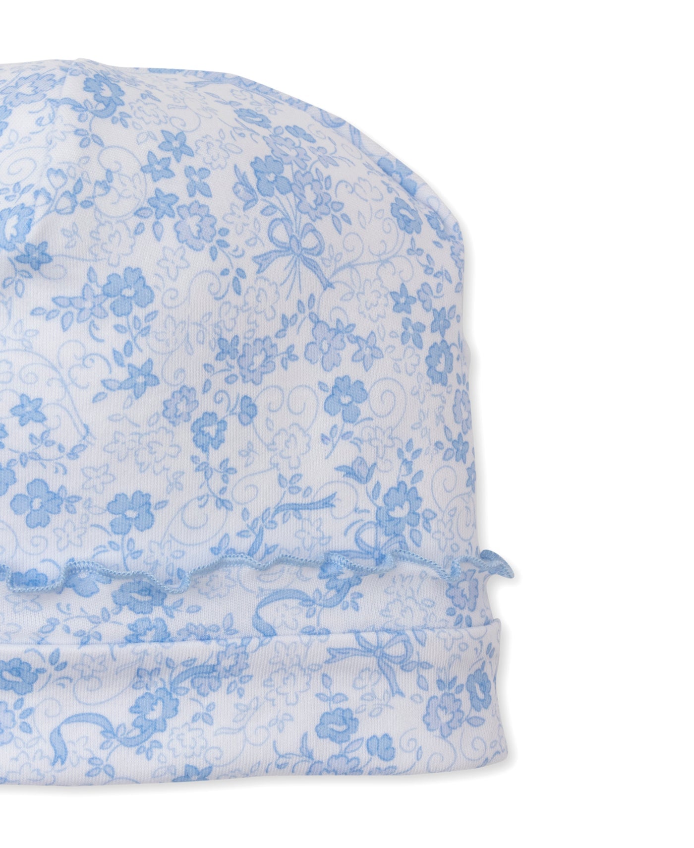 Old English Roses Blue Hat