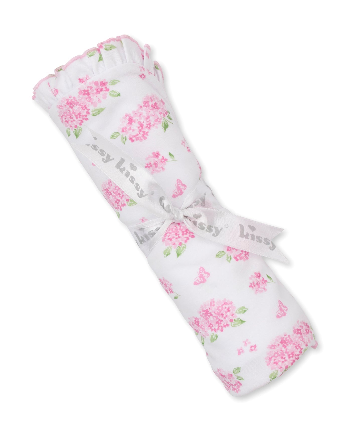 Heavenly Hydrangeas Pink Blanket