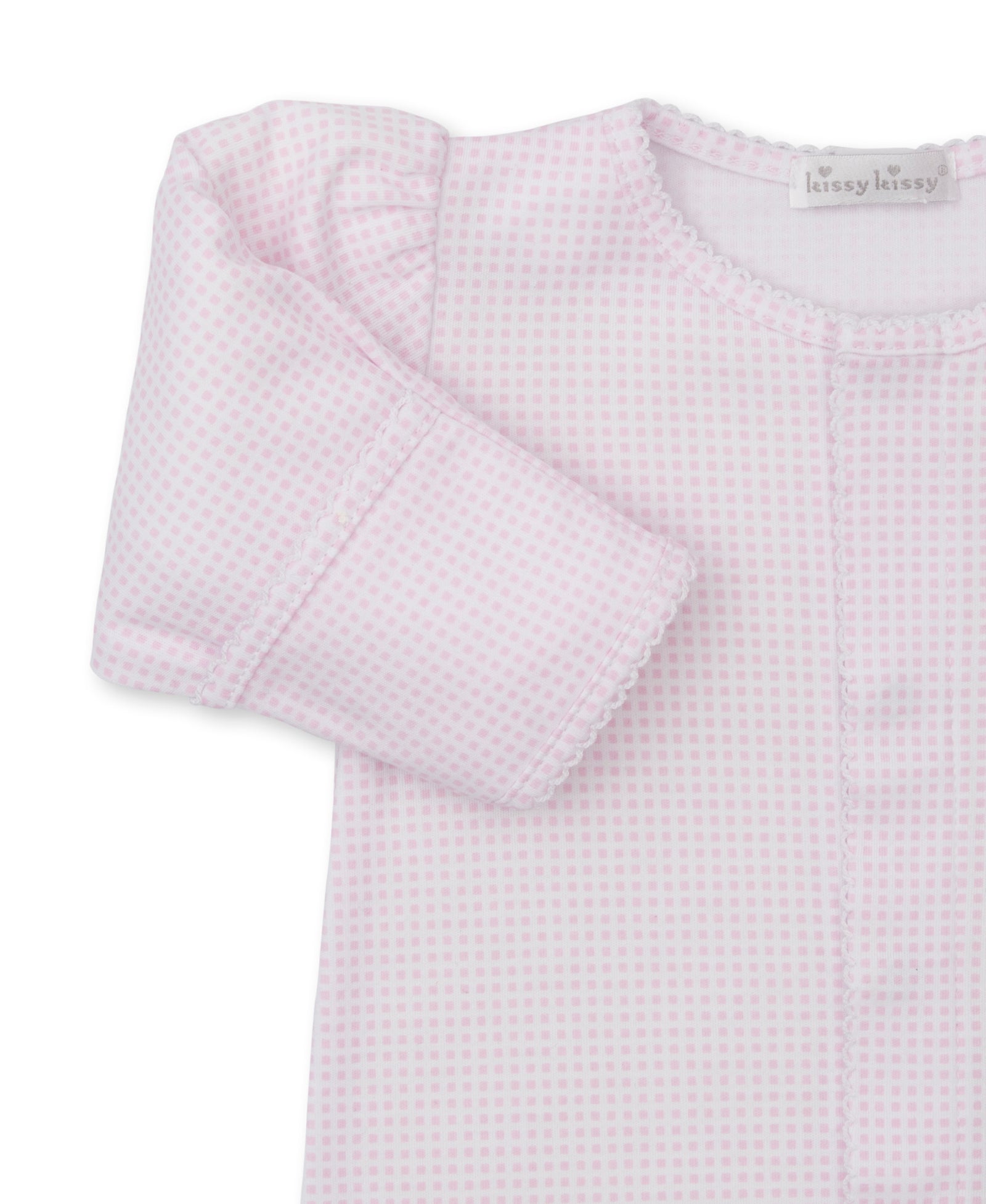 Pique Bunny Bash Pink Ruffle Footie