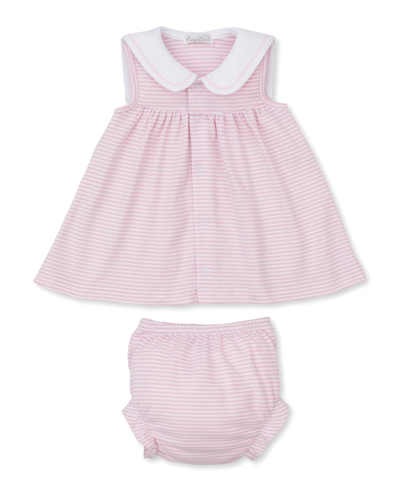 Saturday Regatta Pink Stripe Dress