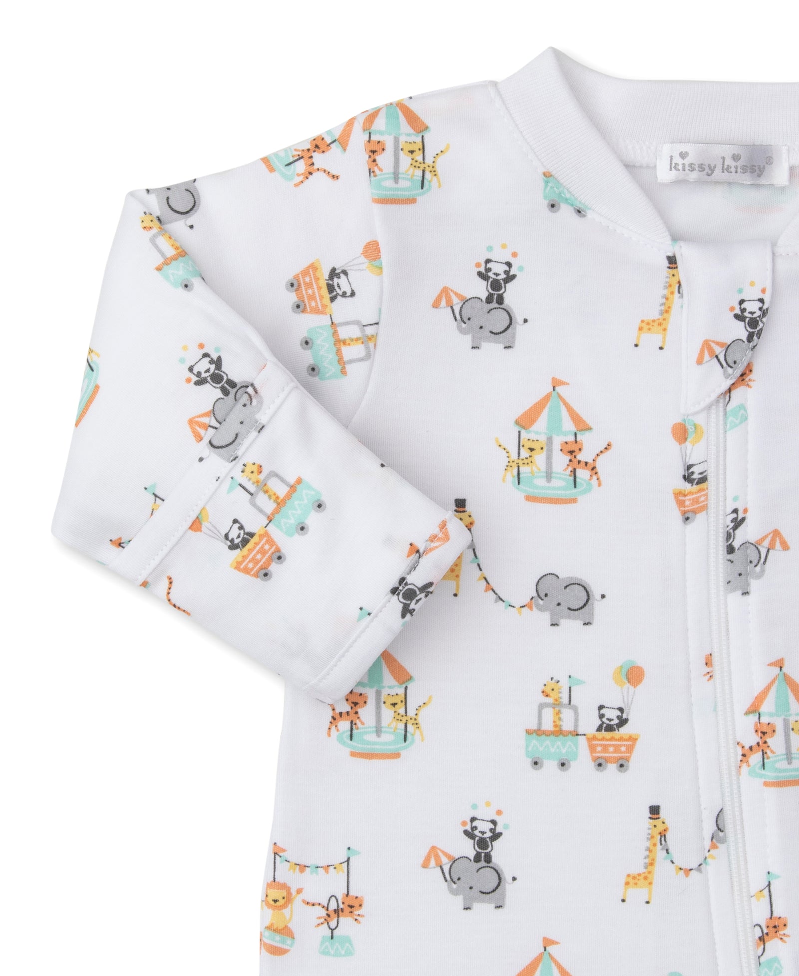 Circus Crew Zipper Footie