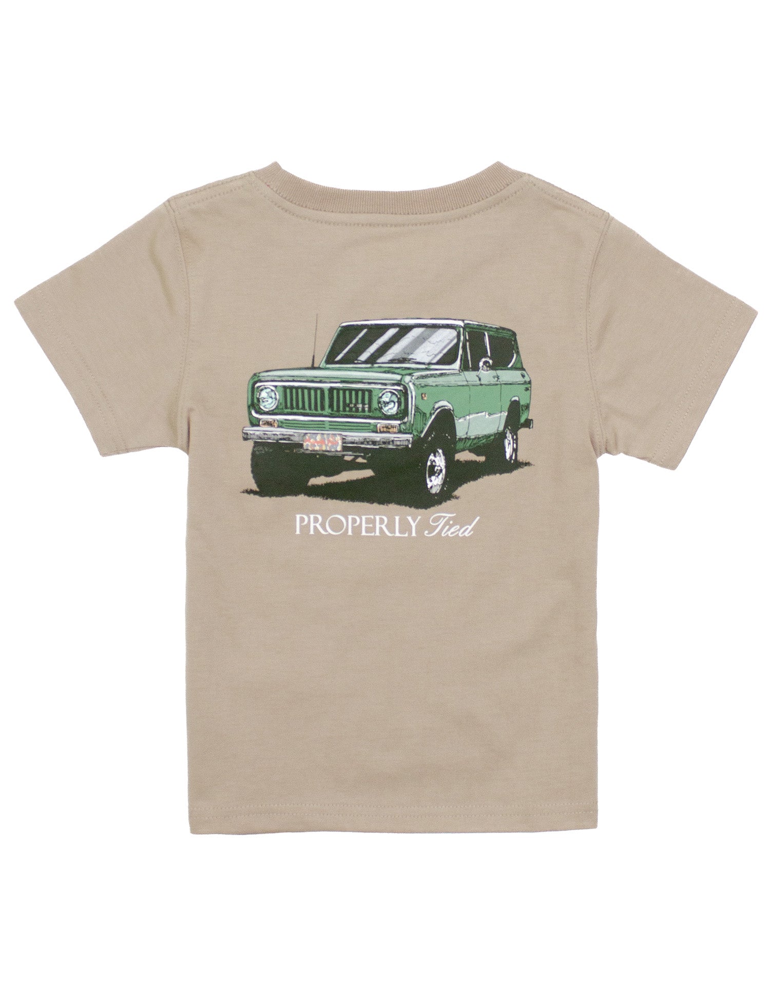 Boys Short Sleeve Joyride Graphic Tee | Sand