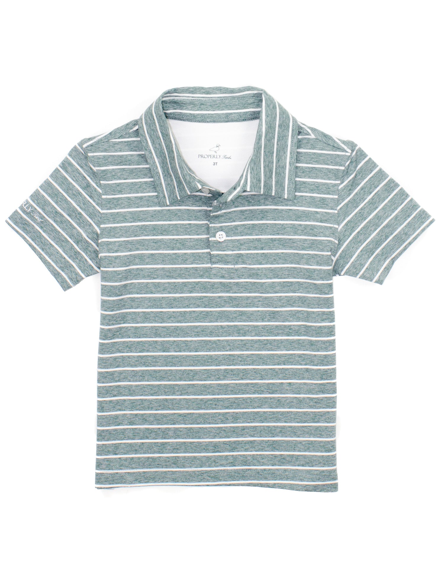 Boys Starboard Polo Shirt | Pine