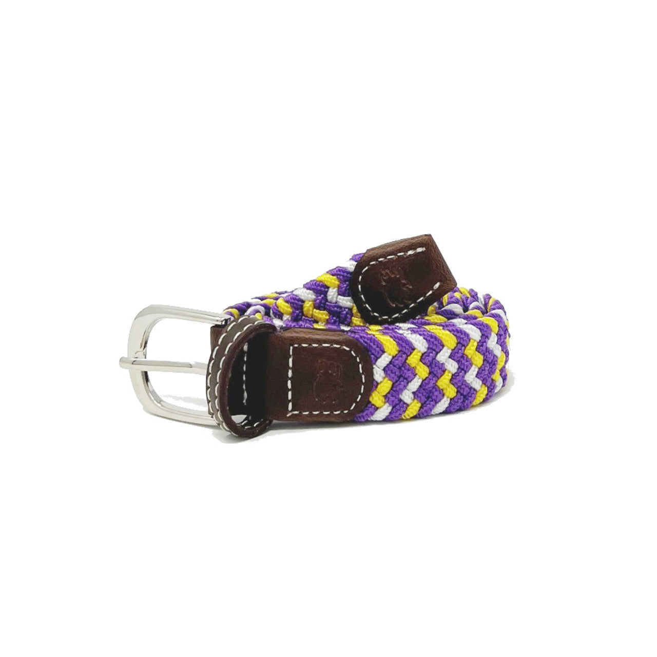 The Lil' Nola Kids Herringbone Woven Stretch Belt
