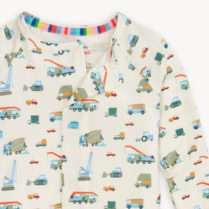 Dumps like a Truck Modal Magnetic Footie or Coverall