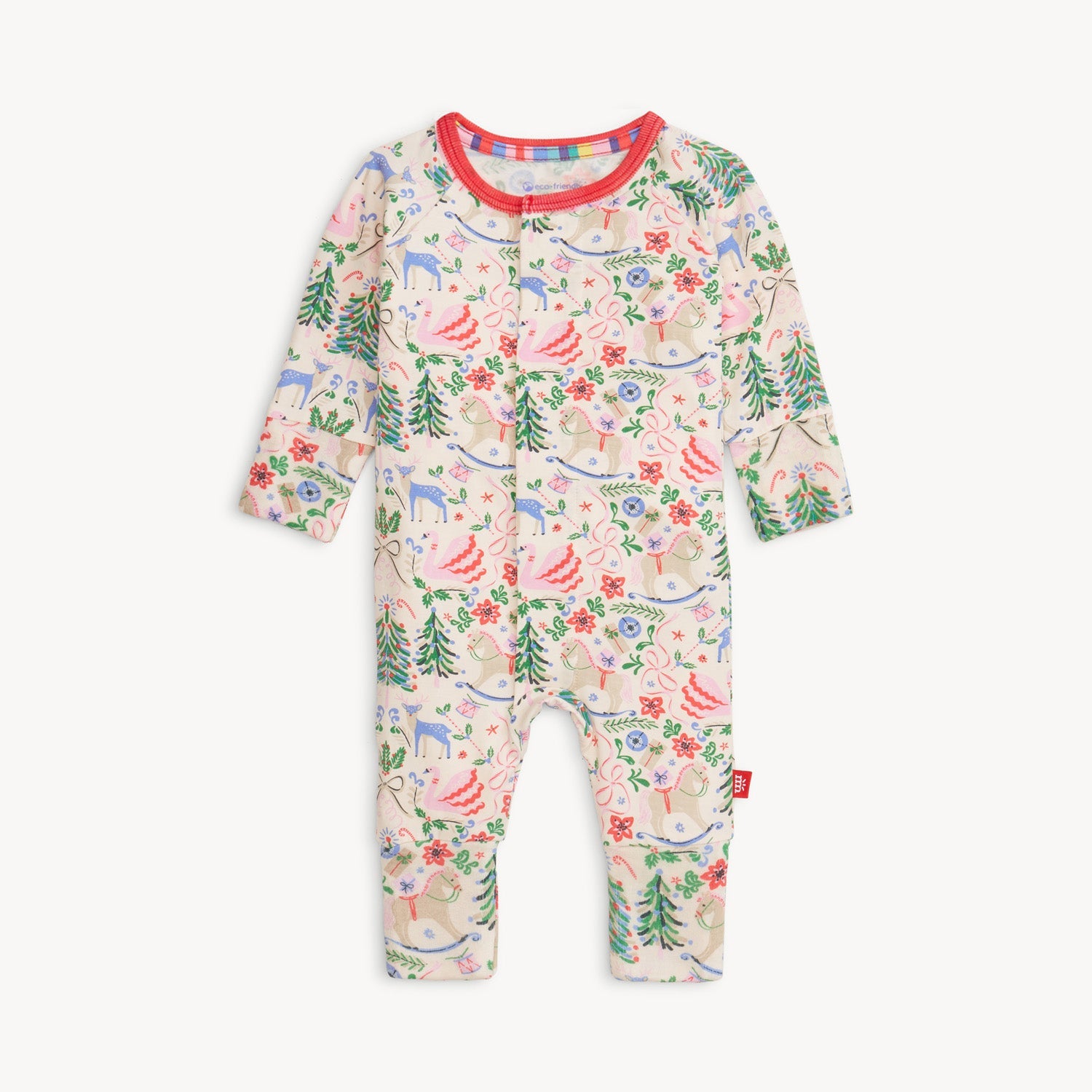 Sugar Plum Dreams Modal Magnetic Footie or Coverall