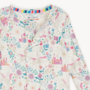 Tail of Magic Modal Magnetic Ruffle Footie or Coverall