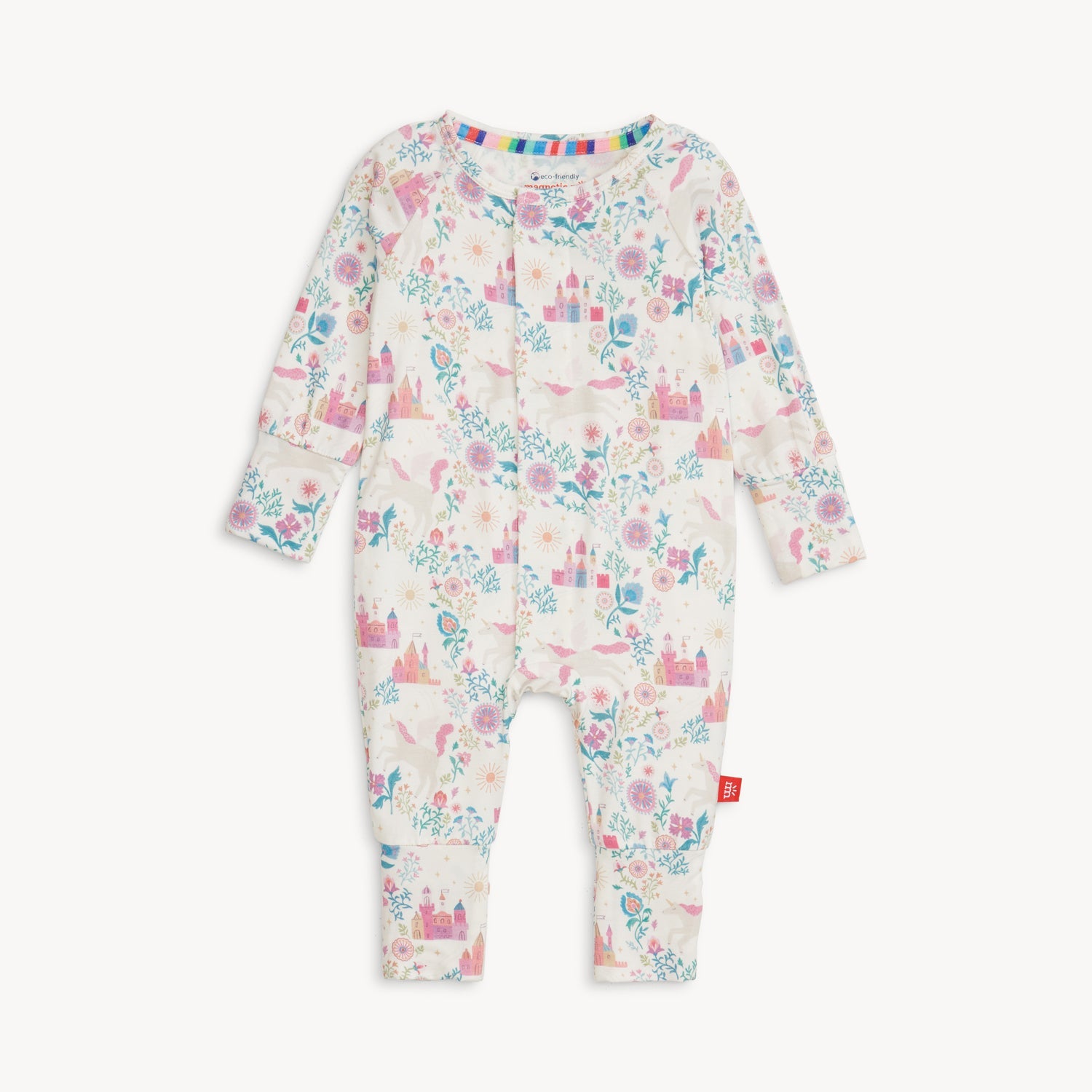 Tail of Magic Modal Magnetic Ruffle Footie or Coverall
