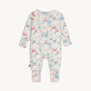 Tail of Magic Modal Magnetic Ruffle Footie or Coverall