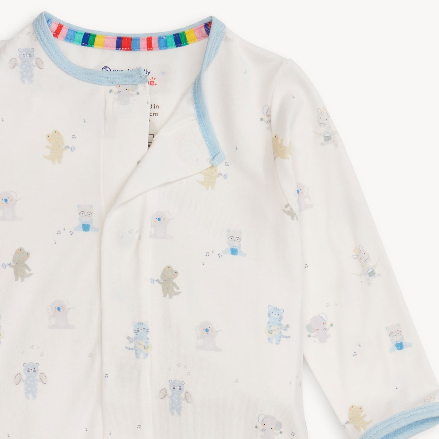 Baby Beats Blue Modal Magnetic Footie