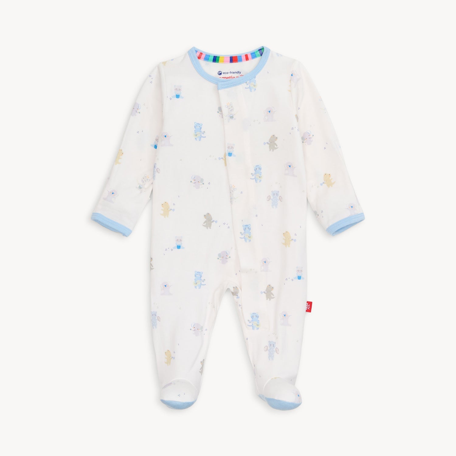 Baby Beats Blue Modal Magnetic Footie