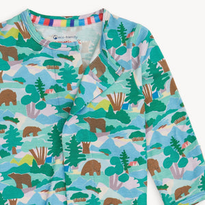 Camo Cubs Modal Magnetic Footie or Coverall