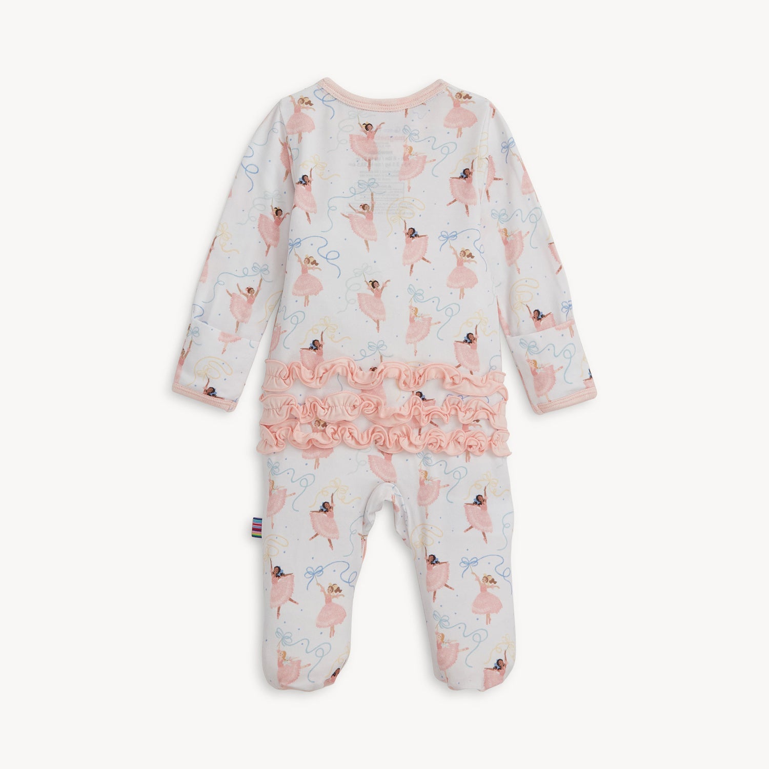 Pretty Plies Modal Magnetic Ruffle Footie or Coverall