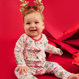 Sugar Plum Dreams Modal Magnetic Footie or Coverall
