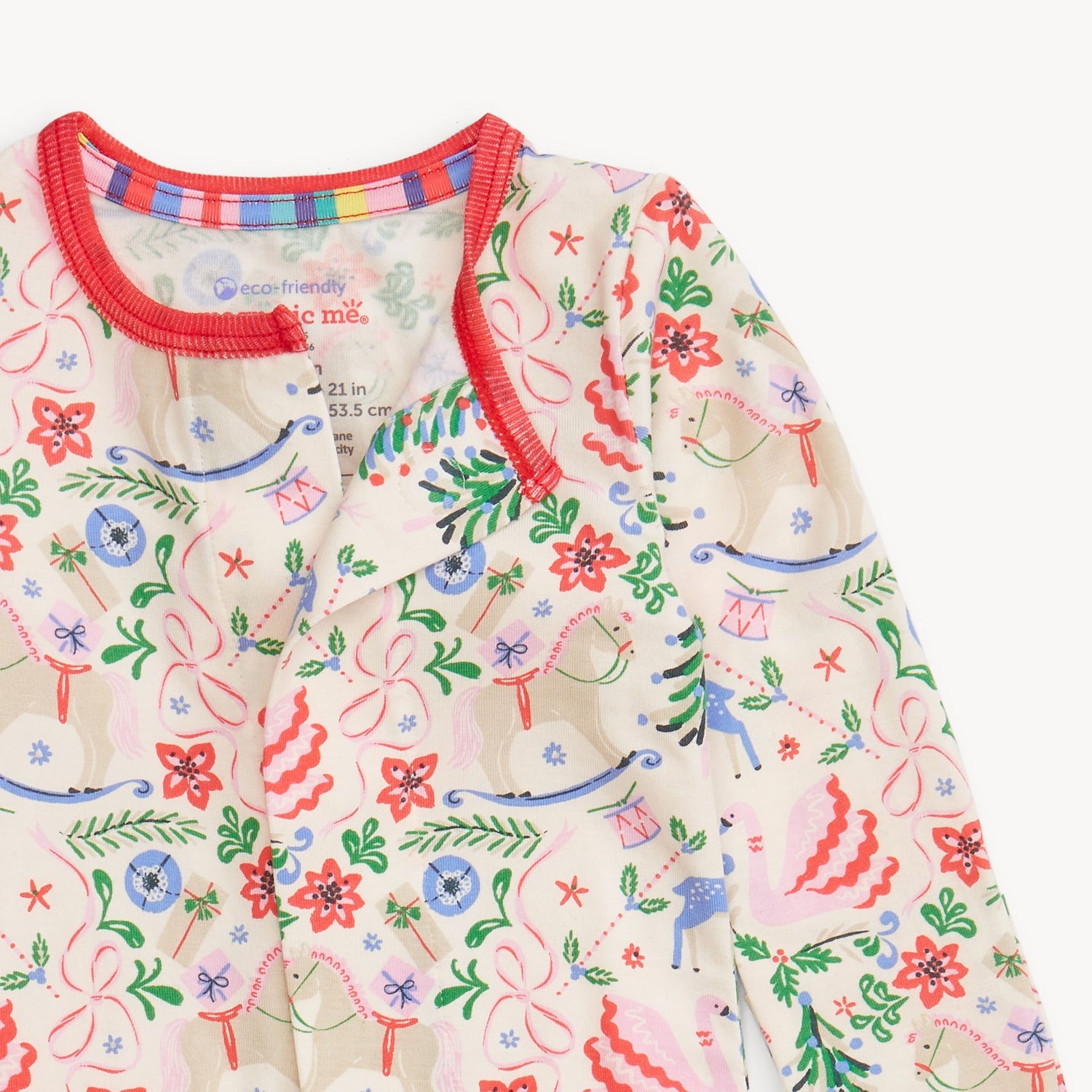 Sugar Plum Dreams Modal Magnetic Footie or Coverall