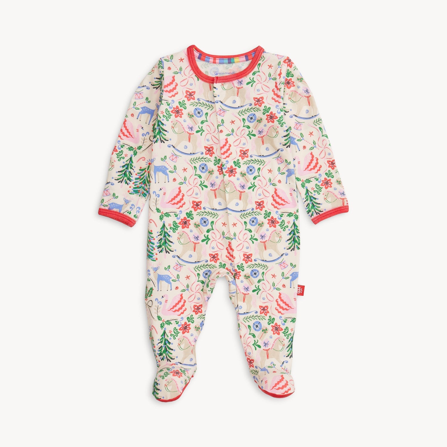 Sugar Plum Dreams Modal Magnetic Footie or Coverall