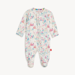 Tail of Magic Modal Magnetic Ruffle Footie or Coverall