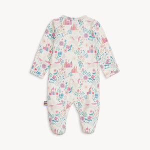 Tail of Magic Modal Magnetic Ruffle Footie or Coverall