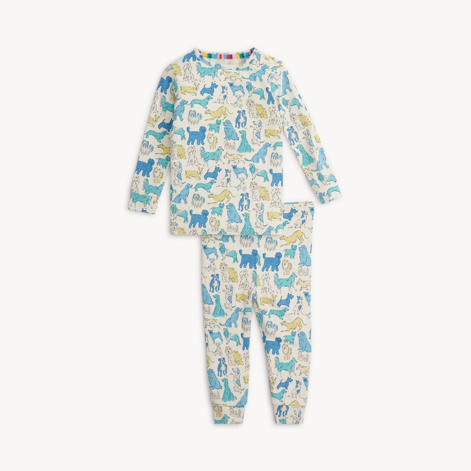 It's A Paw-ty Blue Modal Magnetic Right Fit Pajama Set
