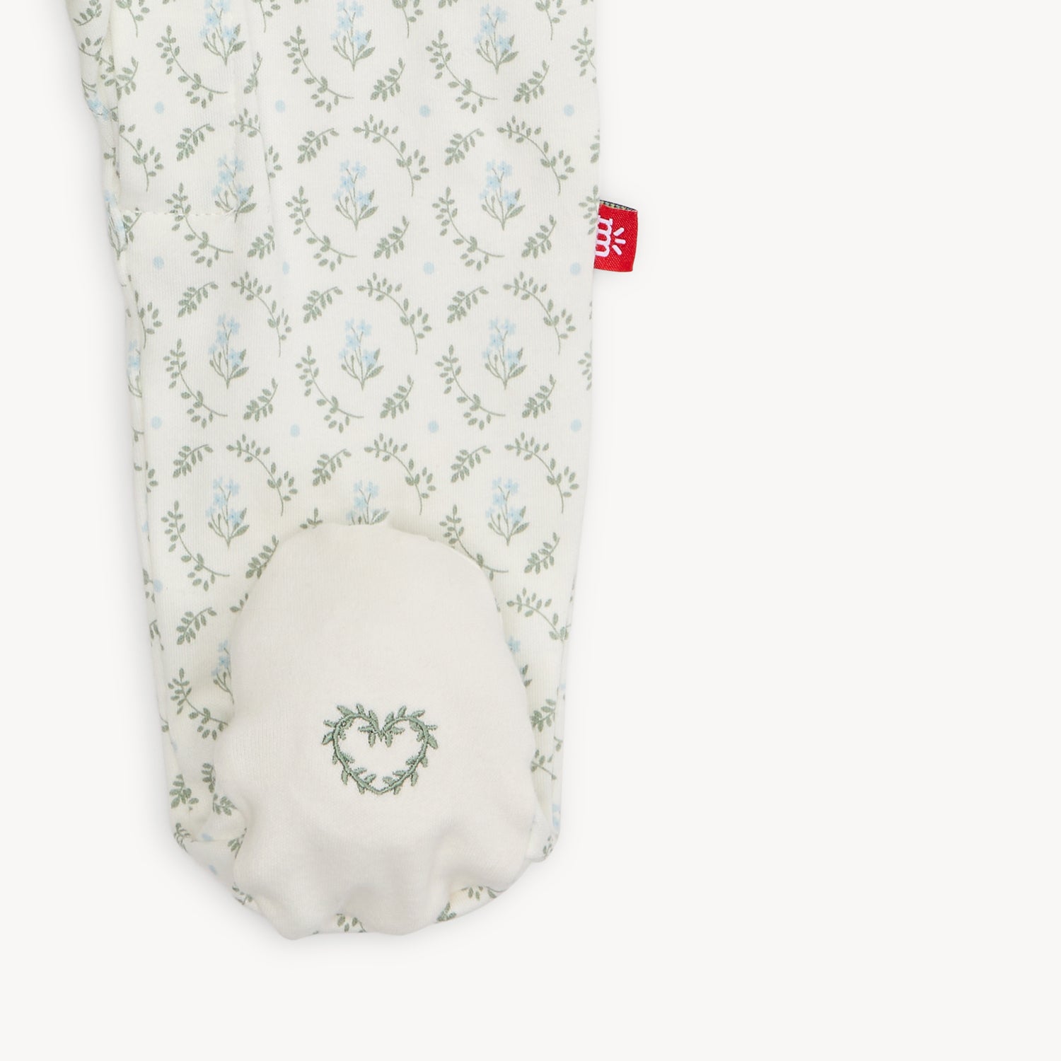 Eloise Organic Cotton Magnetic Footie