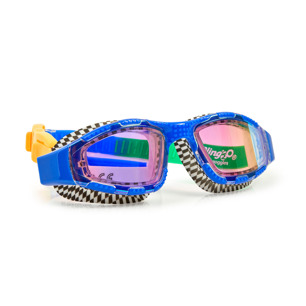 Street Vibe Swim Goggles | Backstroke Blue