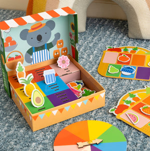 Market Match-Up! A Spin, Search, and Sort Game