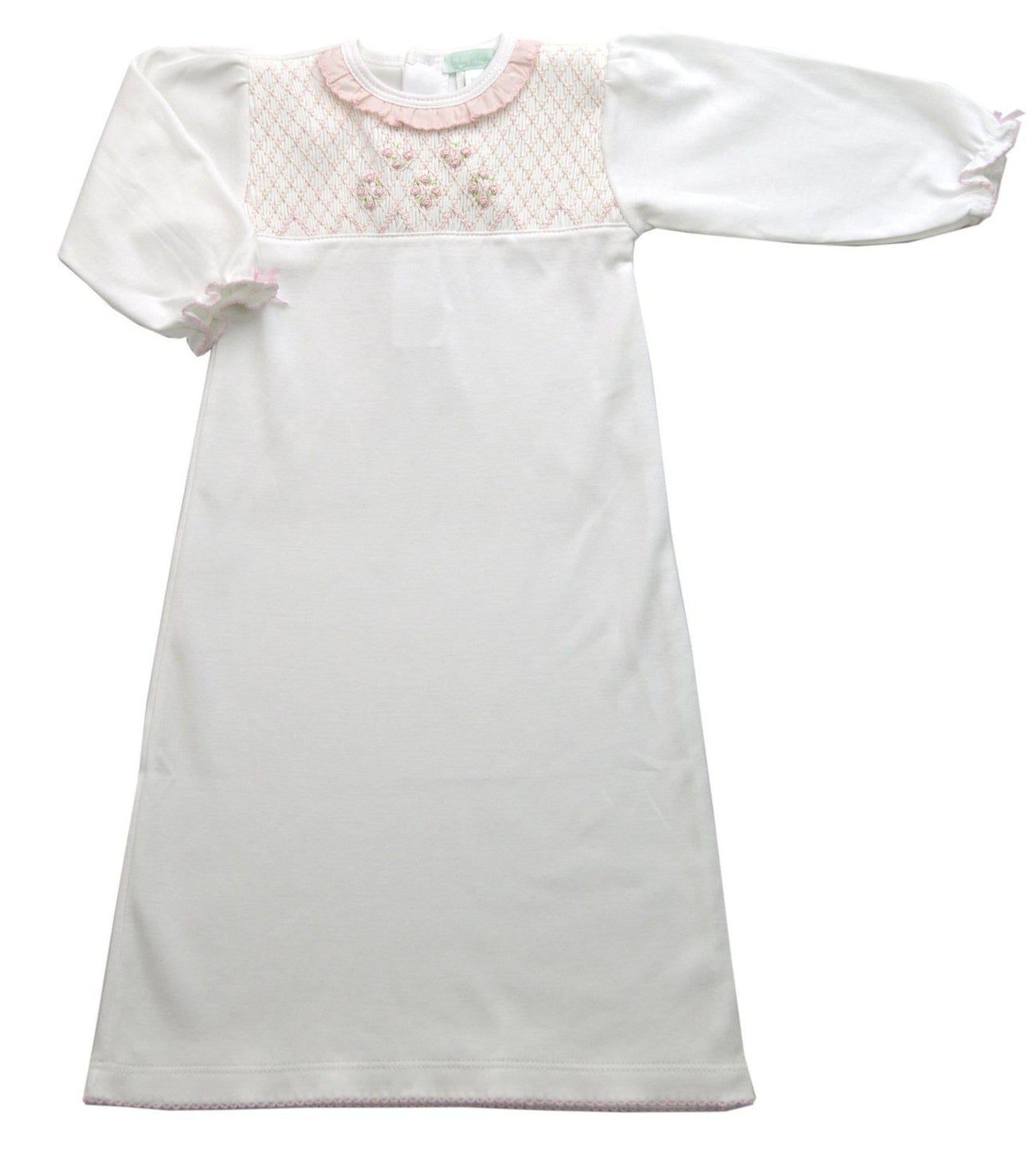 Brielle Pima Cotton Smocked Daygown