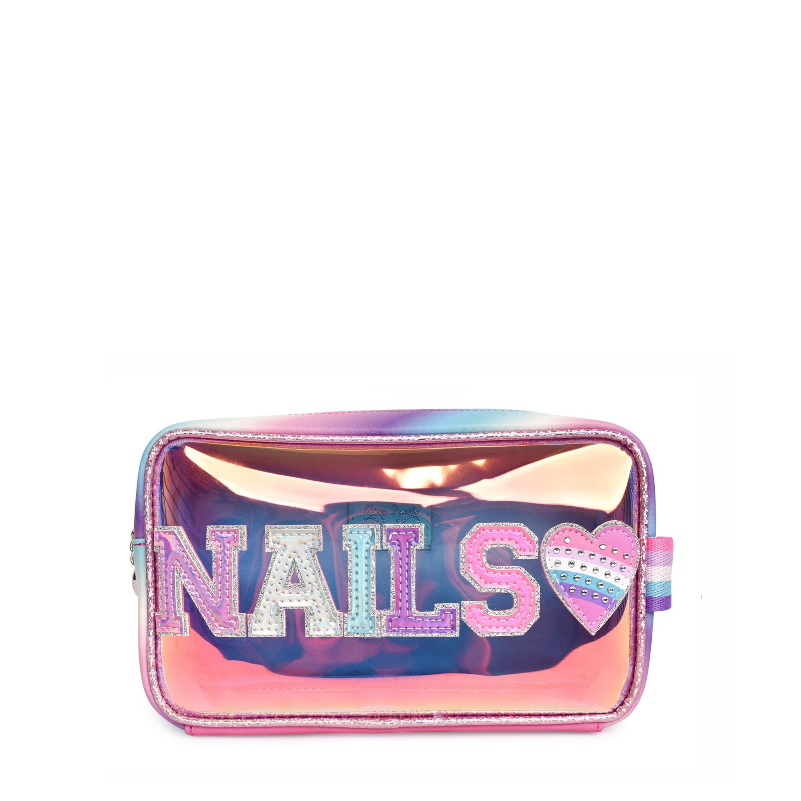 'Nails' Clear Glazed Pouch