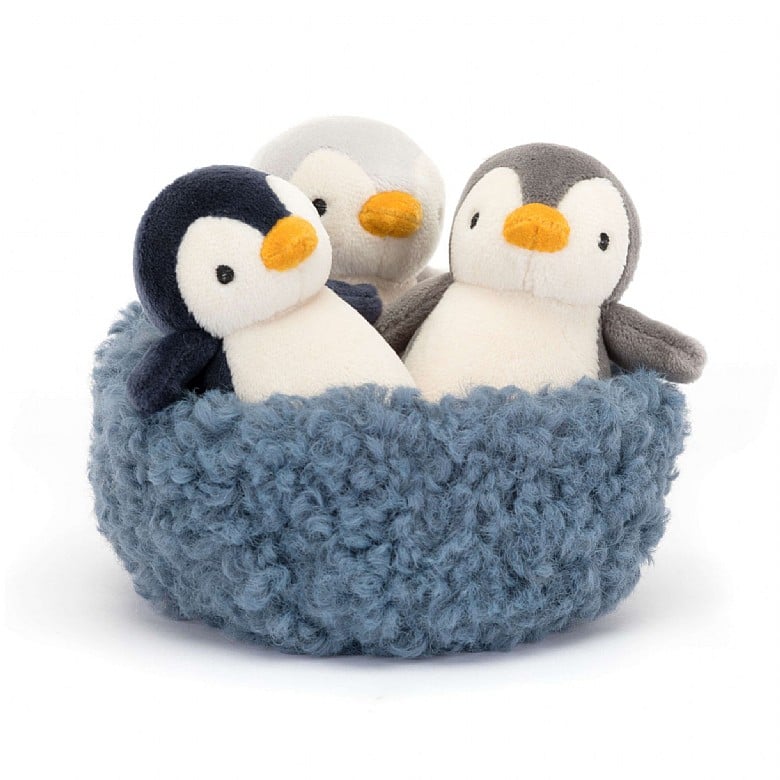 Nesting Penguins | OS 4x5"