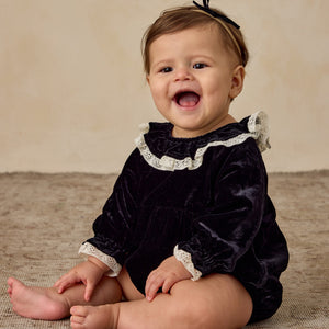 Adeline Romper | Black