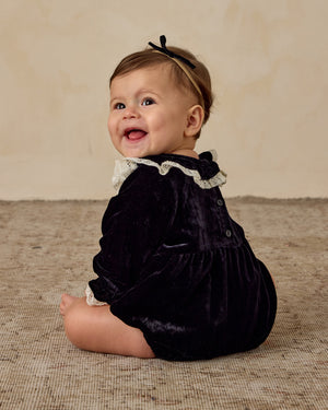 Adeline Romper | Black