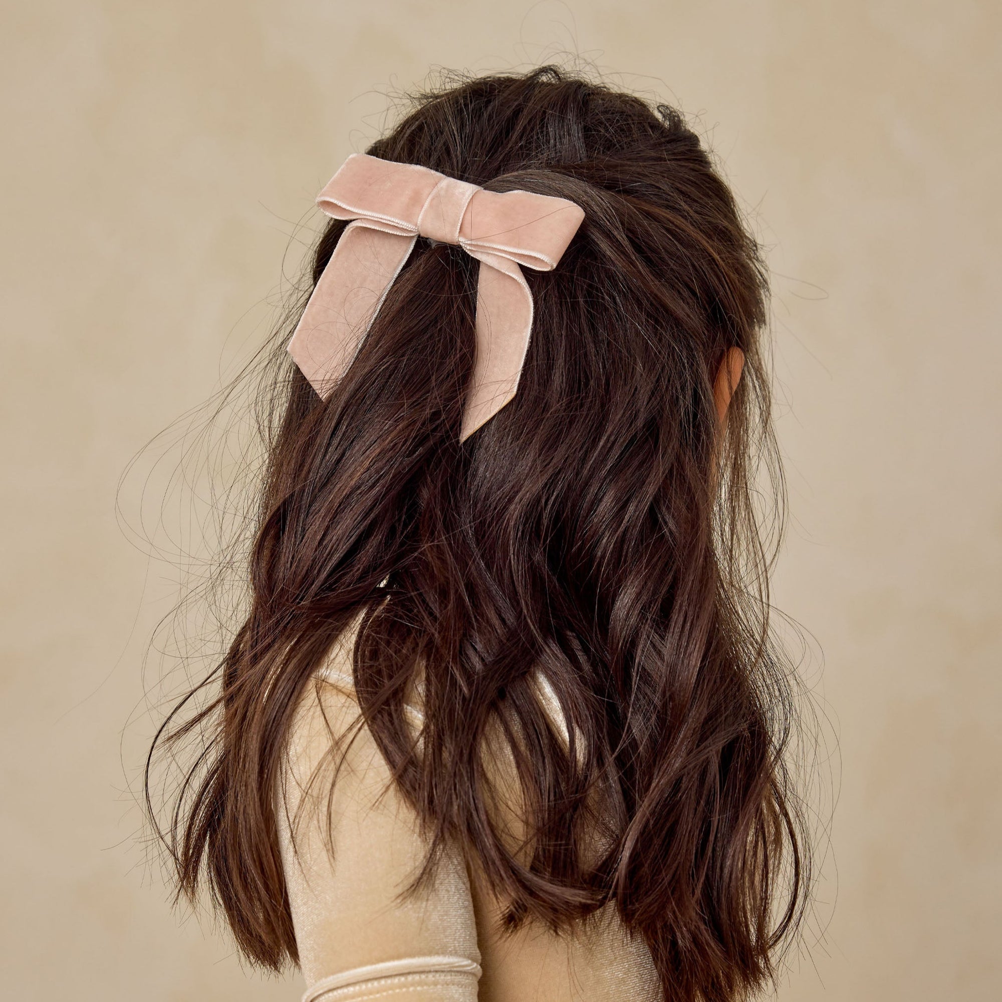 Velvet Bow | Black or Ruby or Rose