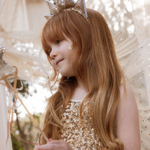 Sun Crown + Wand | Gold