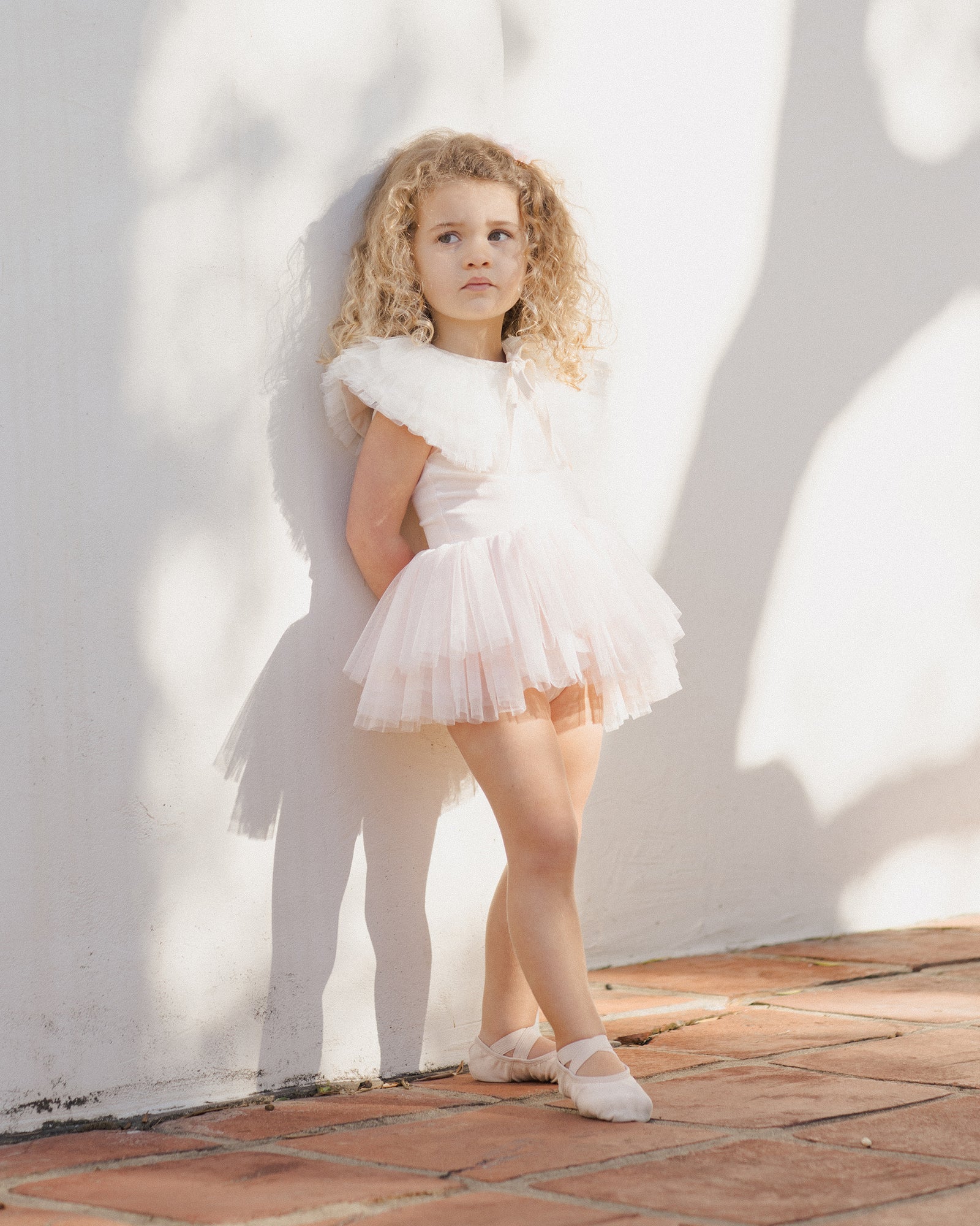 Ruffle Tulle Collar | Ivory